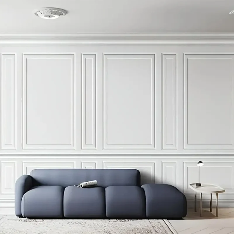 أنيقة ذاتية اللصق 1 لفة شرائط الزخرفية إطار الصورة شكل مرنة قشر وعصا تقليم لخزانة أثاث أرضية الحائط #6