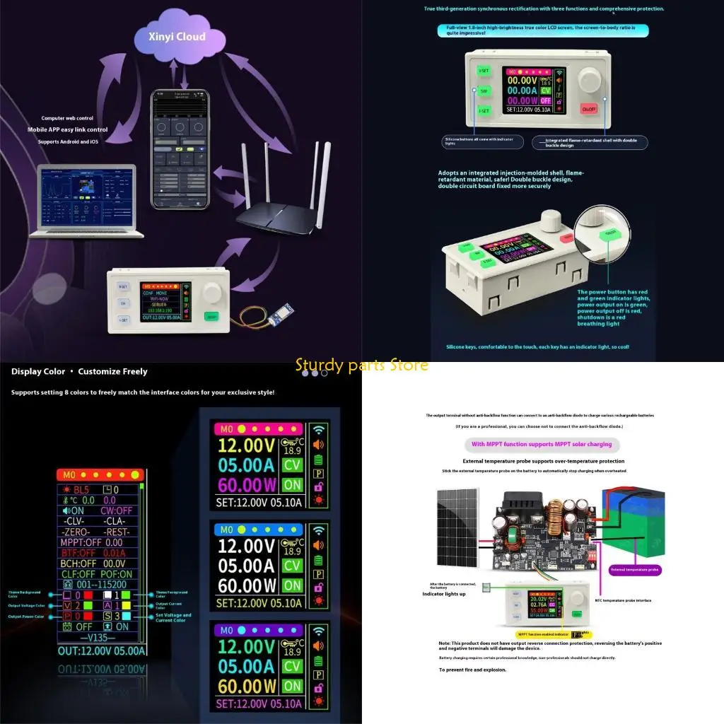 97QC Multifunction Adjustable Power Supply 20A 1200W Digital Display Control Tool