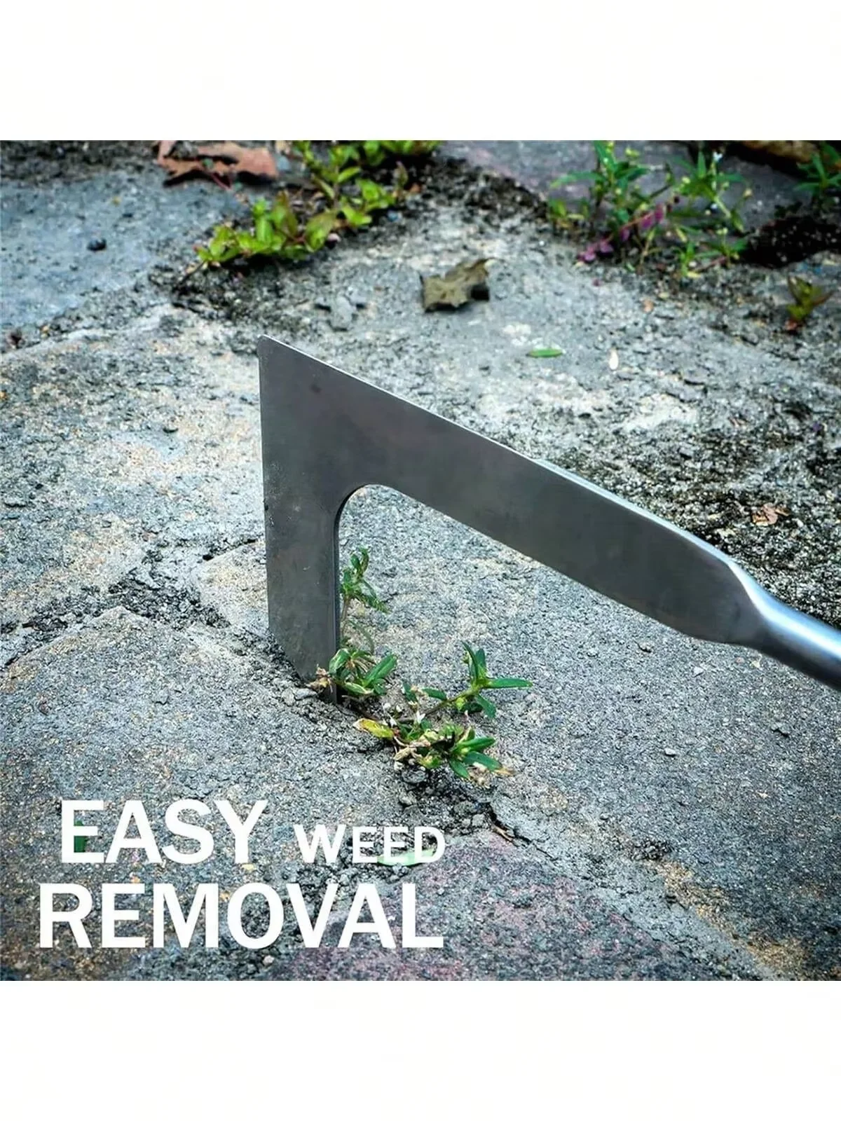 Single L-shaped Manual Weed Puller, Handheld Weed Extractor Remover, Practical Garden, Bonsai and Farm Tool