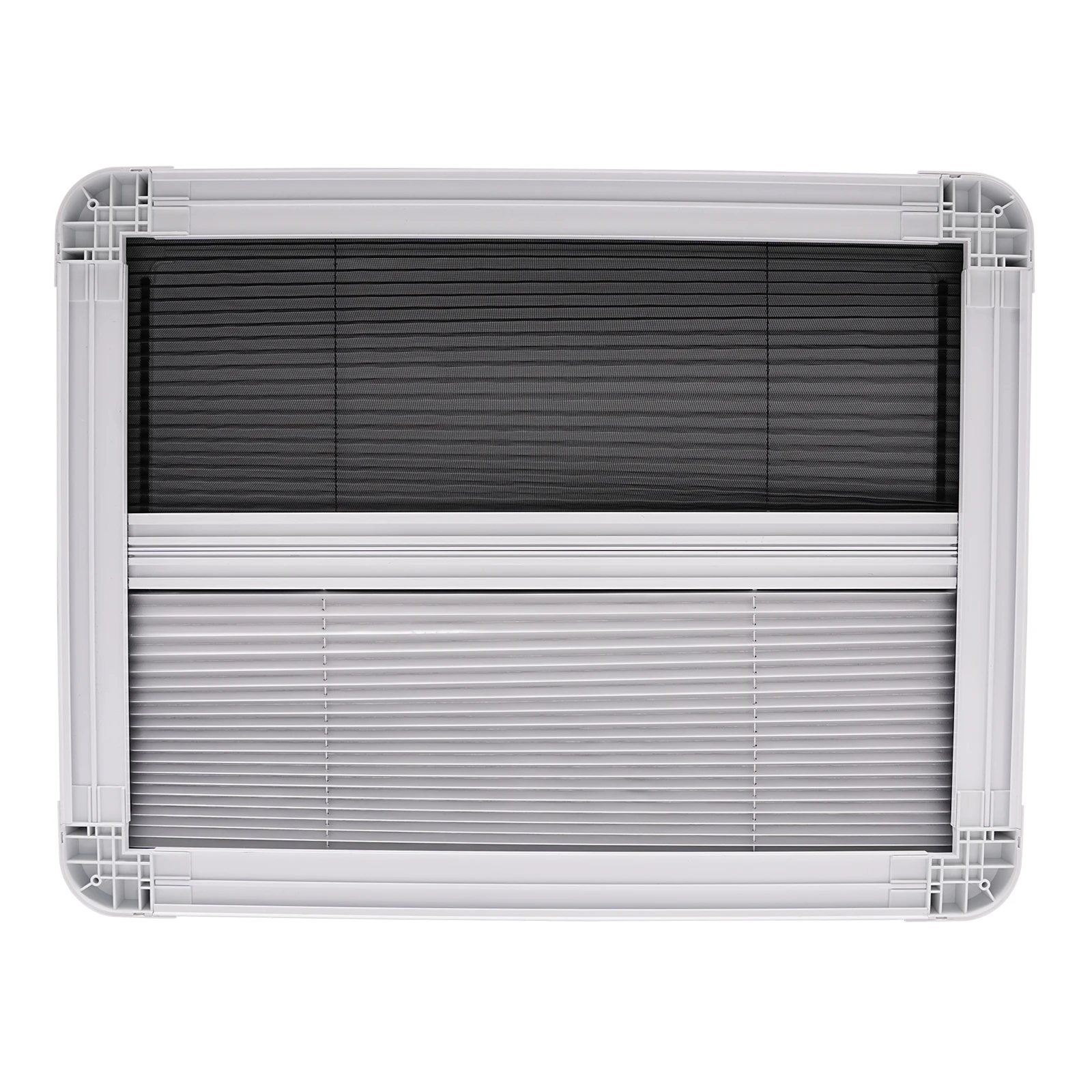 60*45 CM/23.62*17.72 Inch Aluminum Alloy RV Push-out Window with Mosquito Net Caravan Side Window