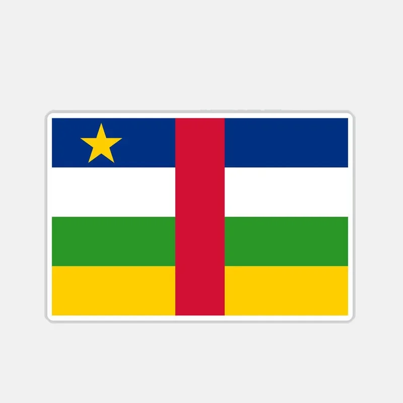 Car Styling Central African Republic Flag Helmet Motorcycle Decal Car Sticker