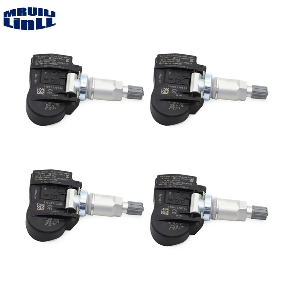 

4pcs NEW Tire Pressure Sensor OE# 36106856209 36106881890 36106855539 For BMW F20 F21 F22 F23 F30 F31 F34 F45 F46 F80 F87