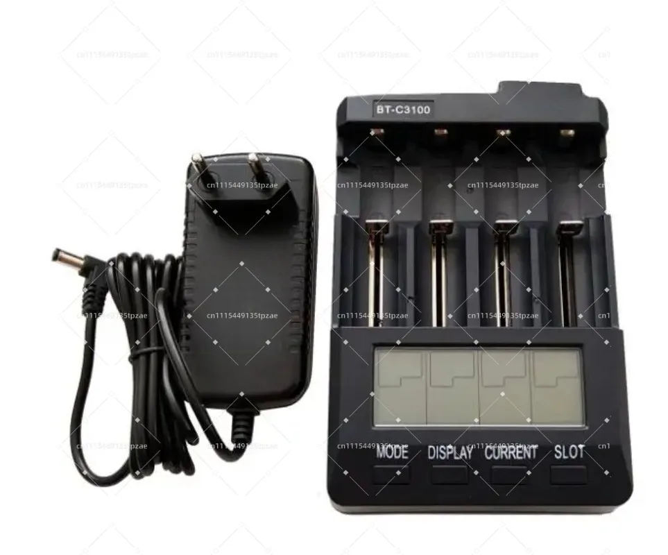 Multifunctional Digital Energy Storage Unit Testing Device LCD Screen 4 Slot Rechargeable Cell Power Supply Accessories