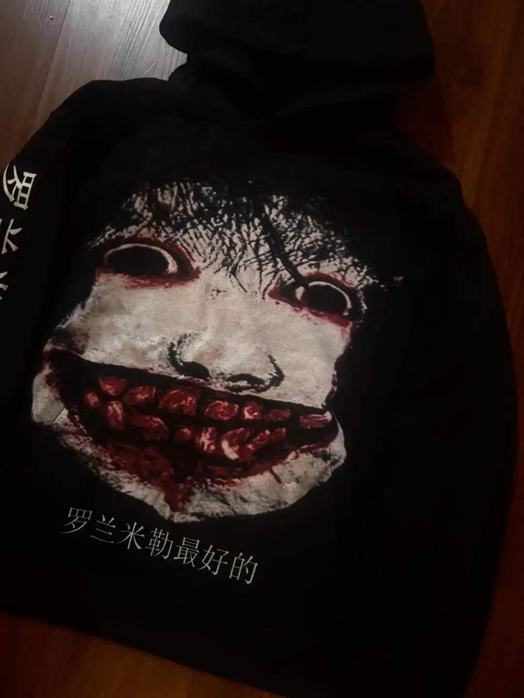 Punk Death Forest Hoodies Women Goth Streetwear Tops Drolandmiller Grunge Harajuku Sweatshirt Oversized Hoodie Y2k Clothes - view 3