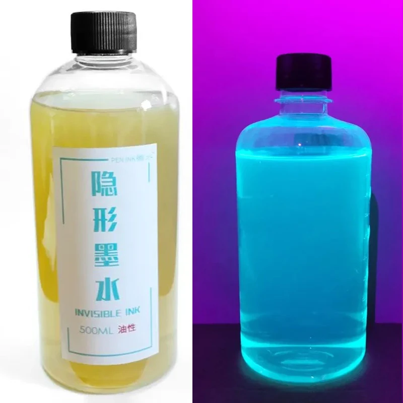 

500/18 мл креативная невидимая перьевая ручка, чернила, неуглеродистые чернила для ручки, школьные канцелярские принадлежности для уникальных письменных принадлежностей