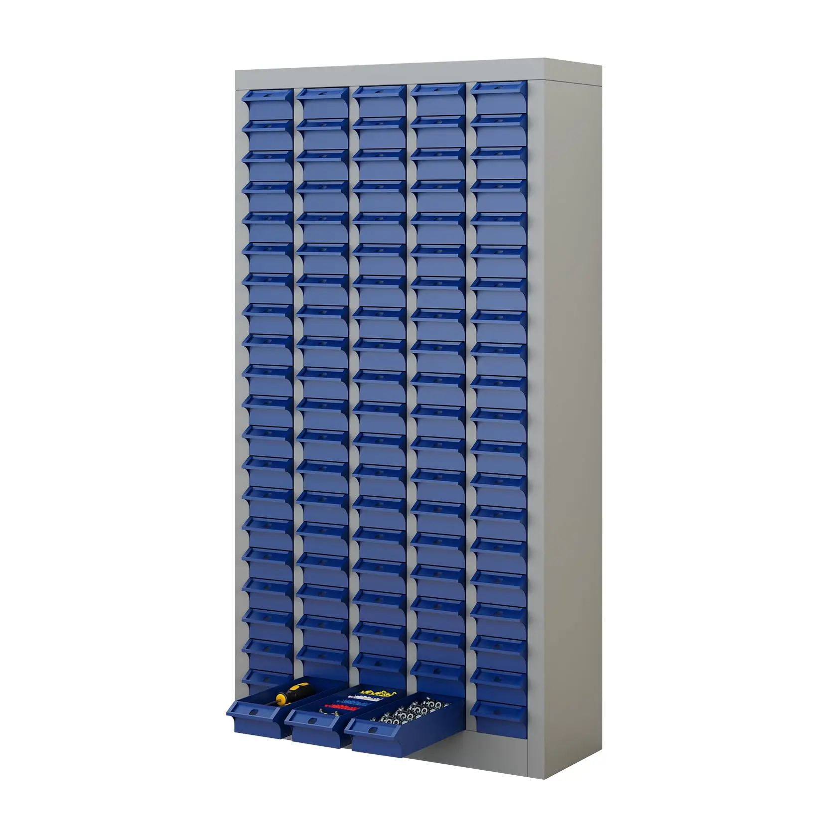 100 Der Parts Storage Cabinet For Screws, Bolts, Hardware Organization
