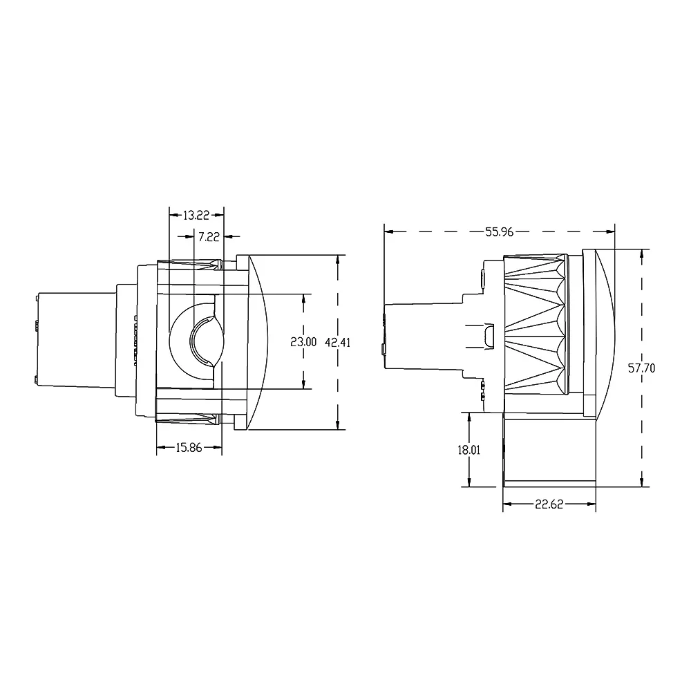 Viborg LE505G LM505G LF505G 100% Pure Copper Schuko Power Plug 24K Gold Plated Right Angled Schuko Power Connector