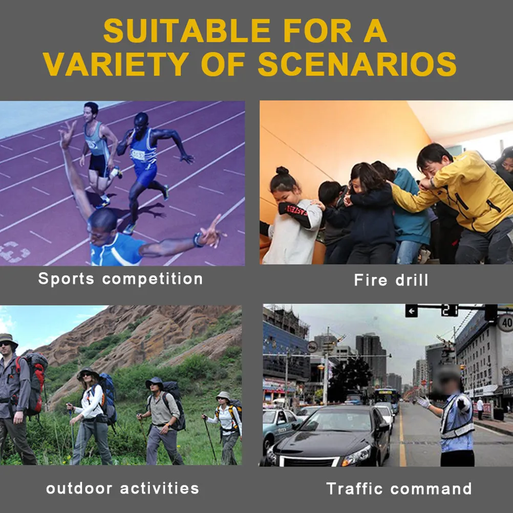 

Прочный электронный свисток, 1 шт., идеально подходит для занятий спортом, рыбалкой, кемпингом и другими видами активного отдыха, электронный свисток, аксессуар для активного отдыха на природе.