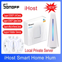 SONOFF iHost AIBridge Smart Home Hum Local Private Server Locally Control Devices&Set Smart Scenes Support SONOFF Matter Device