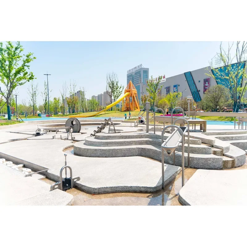 for Outdoor Teen Adult Baby Water Games 304 Stainless Steel Interactive Water Games Lifting Door Equipment