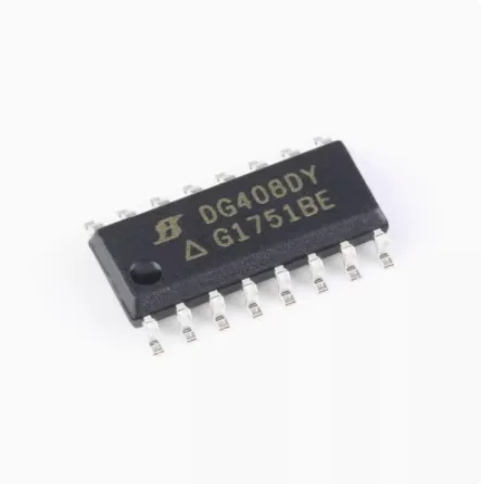 1PCS Original DG408DY-T1-E3/SOIC-16 Single 8-Channel High Performance CMOS Analog Multiplexer