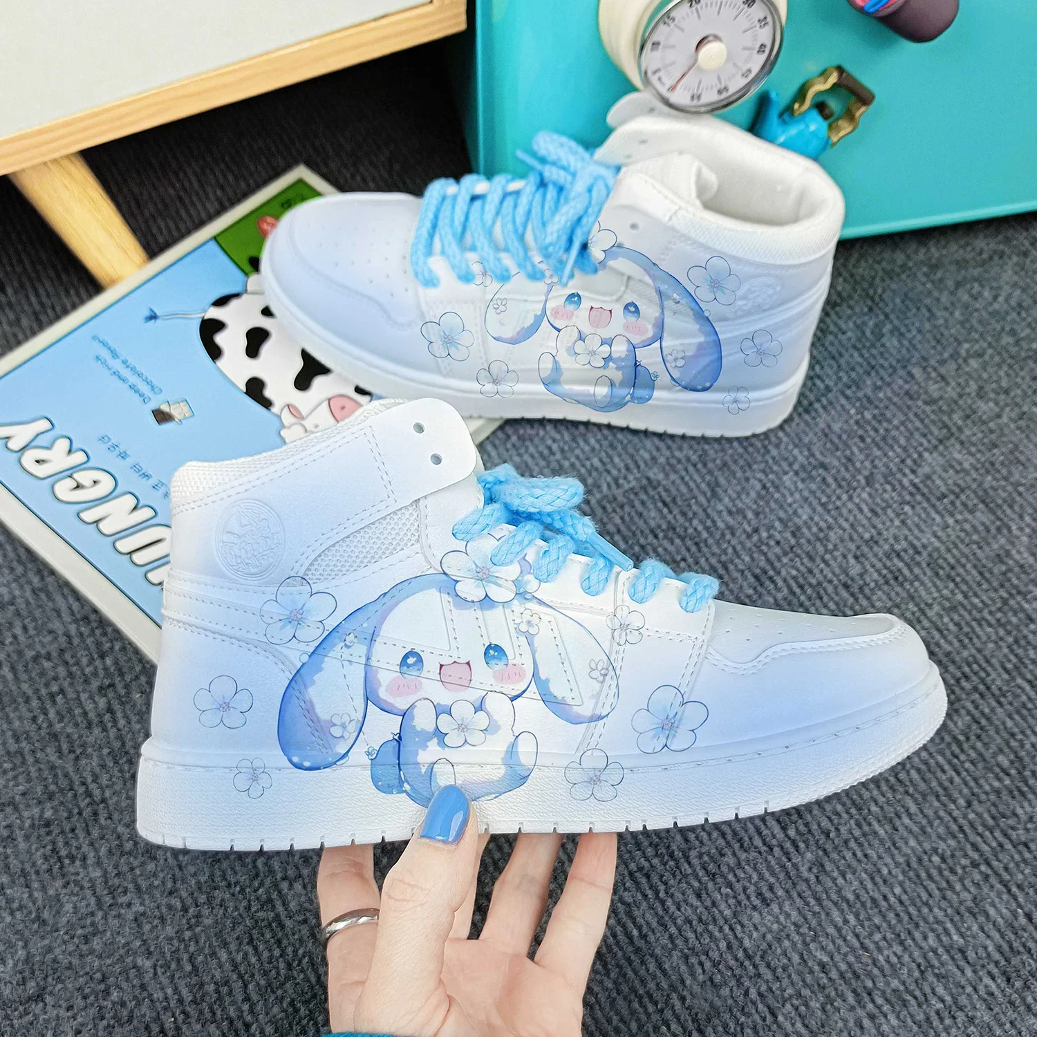 

New cartoon women princess Kulomi cute Casual shoes soft bottom sports shoes