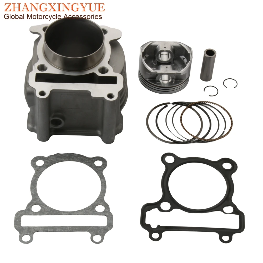 63mm YW125 Bws125 Zuma125 Mio125 Zestaw cylindrów o dużym otworze do Yamaha Cygnus Flame-X GTR YW Bws Zuma 125cc Upgrade 180cc 4V 4T