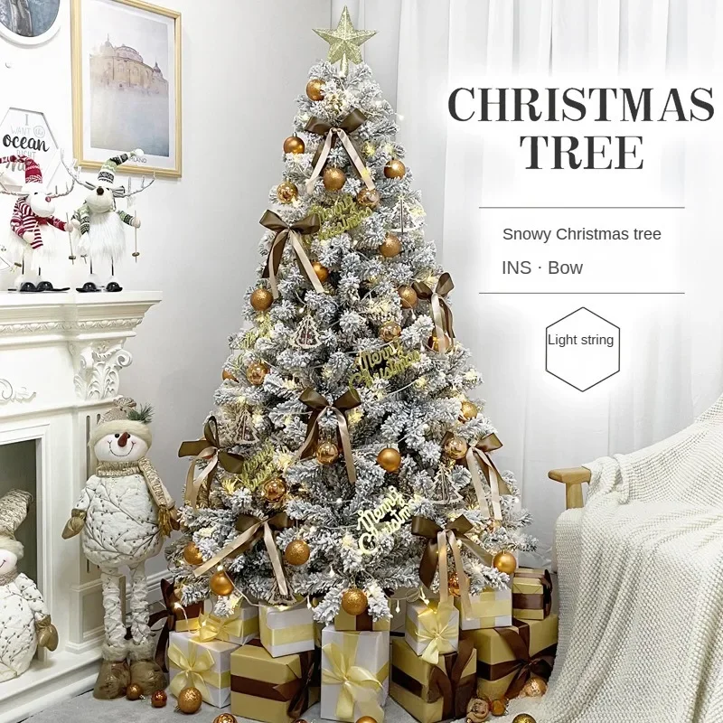 Christmas Tree Package Encrypted Flocking, Falling Snow, Scene Layout, Home Decoration, Accessories, 1.2 m, 1.5 m, 1.8m