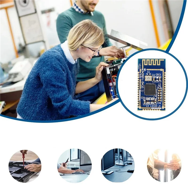 L62A Bluetooth V5.0 Stereo BK3266 Module AT Renamed Serial Control Receiver Transmitter All-In-One Module