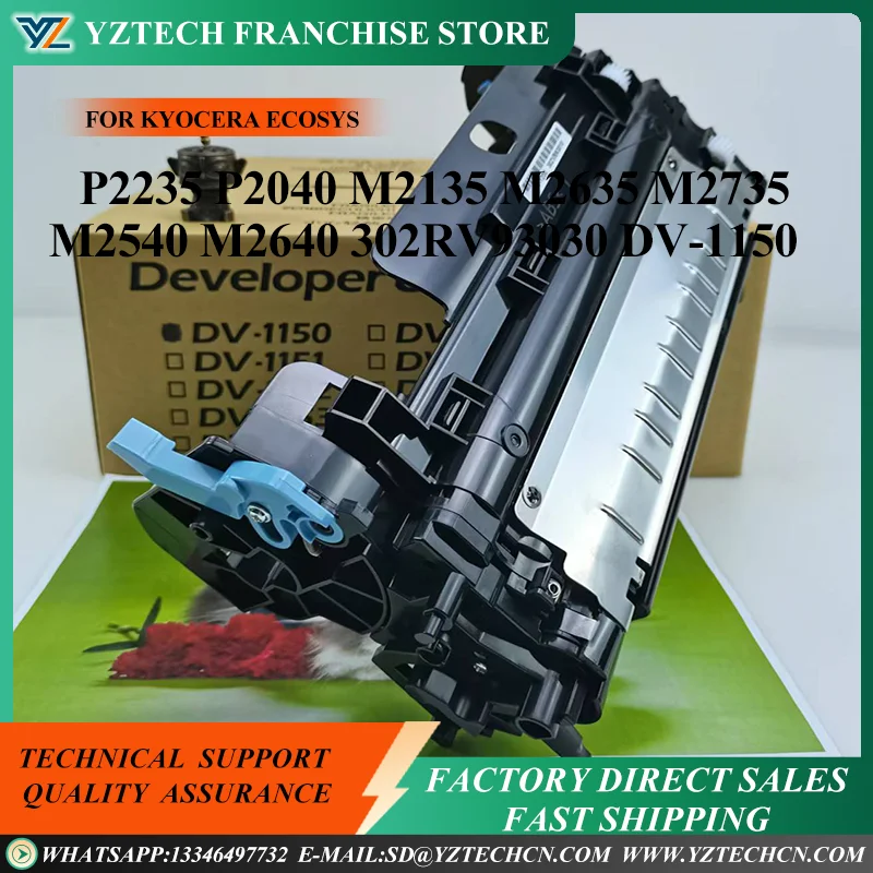 

1X DV-1152 DV-1153 Developer Unit Assembly DV-1150 For Kyocera ECOSYS P2235 P2040 M2135 M2635 M2735 M2040 M2540 M2640 302RV93030