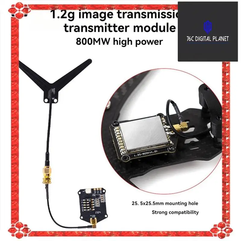 24-Hour Delivery For HGLRC 1.2G 800Mw VTX Switchable NTSC Or PAL FPV Transmitter Module For RC FPV Long Range Airplane Drone