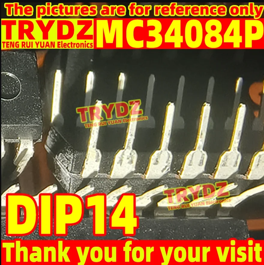 5-1pcs MC34084P DIP14