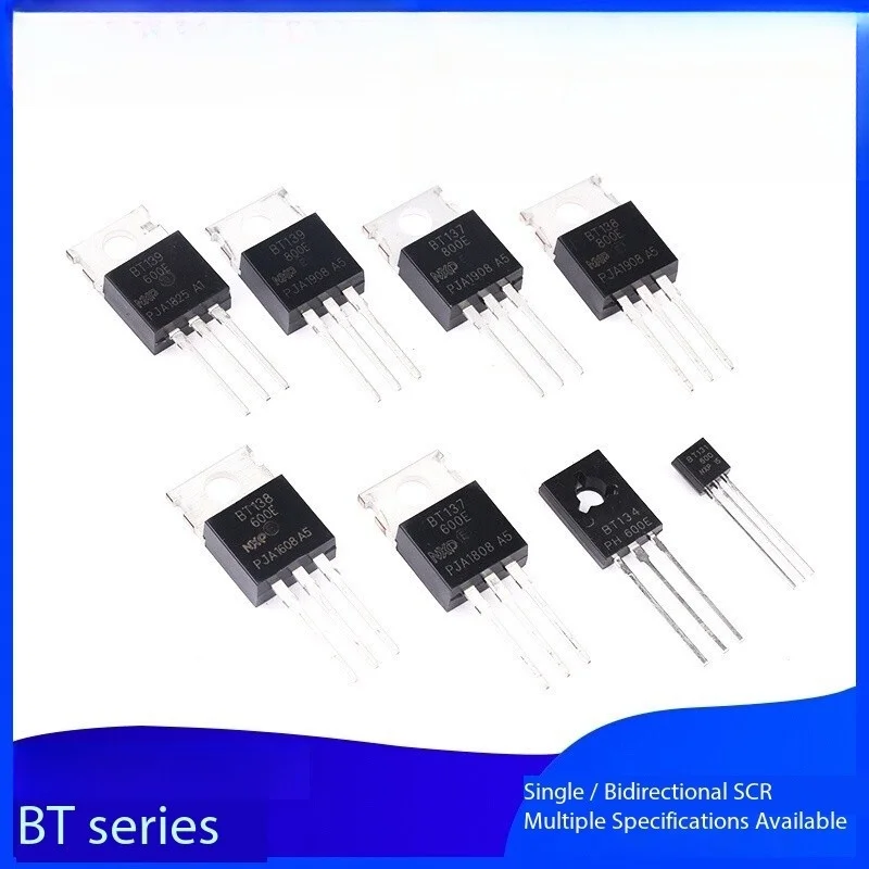 5PCS BT134/131/137/138/139/151/152 -600E -800E Triac Direct Plug TO-220