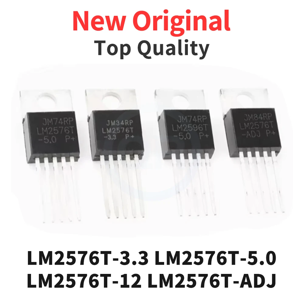 (10 قطع) LM2576T-3.3 LM2576T-5.0 LM2576T-12 LM2576T-ADJ TO-220 جديد وأصلي
