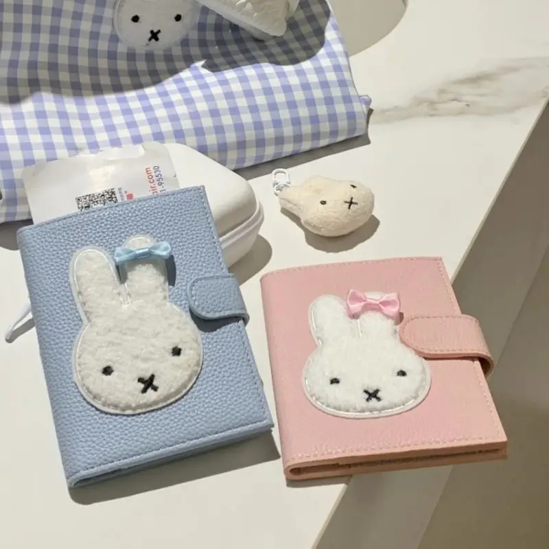 

Kawaii Rabbit Wallet Card Bag Storage ID Bag Cartoon Cute Anime Multifunctional Coin Purse Portable Carry on Bag Girl Gifts Toys
