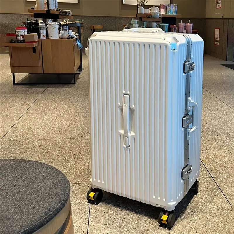 

Большой вместительный алюминиевый каркас Lage Bag ex Дорожный чемодан с многофункциональным тяговым стержнем 30-дюймовое колесо Faion Trend