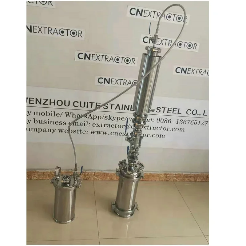 Best selling Sanitary Extraction 1LB Closed Loop Extractor Stainless Steel Machine