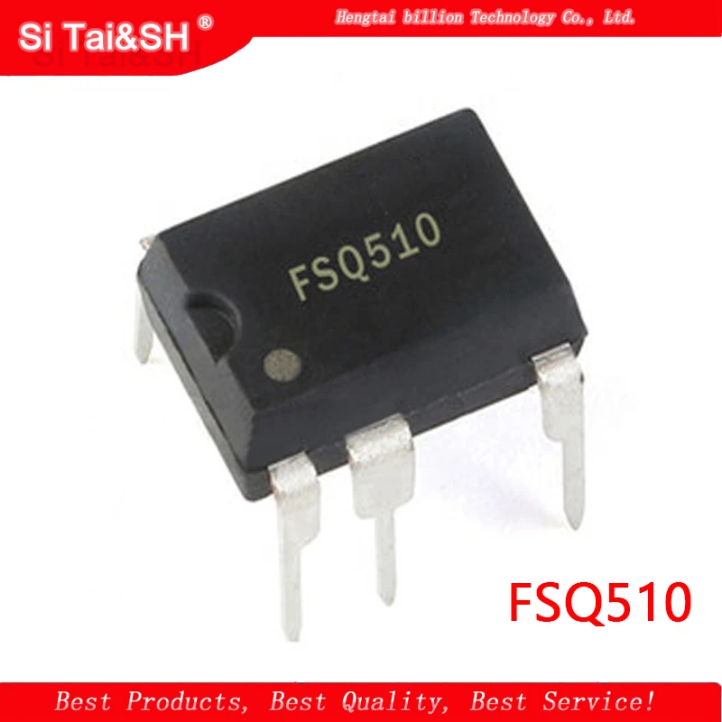 5pcs/lot FSQ510 Q510 Genuine LCD management chip DIP-7