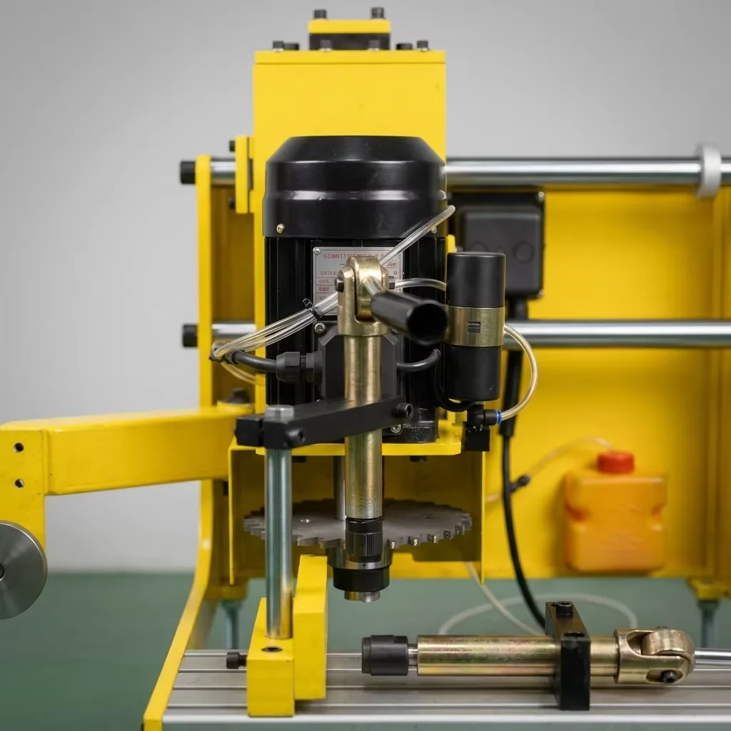 Aluminum Profile End Milling Machine for Window Door Making Manual Precision End Face Mill 220V