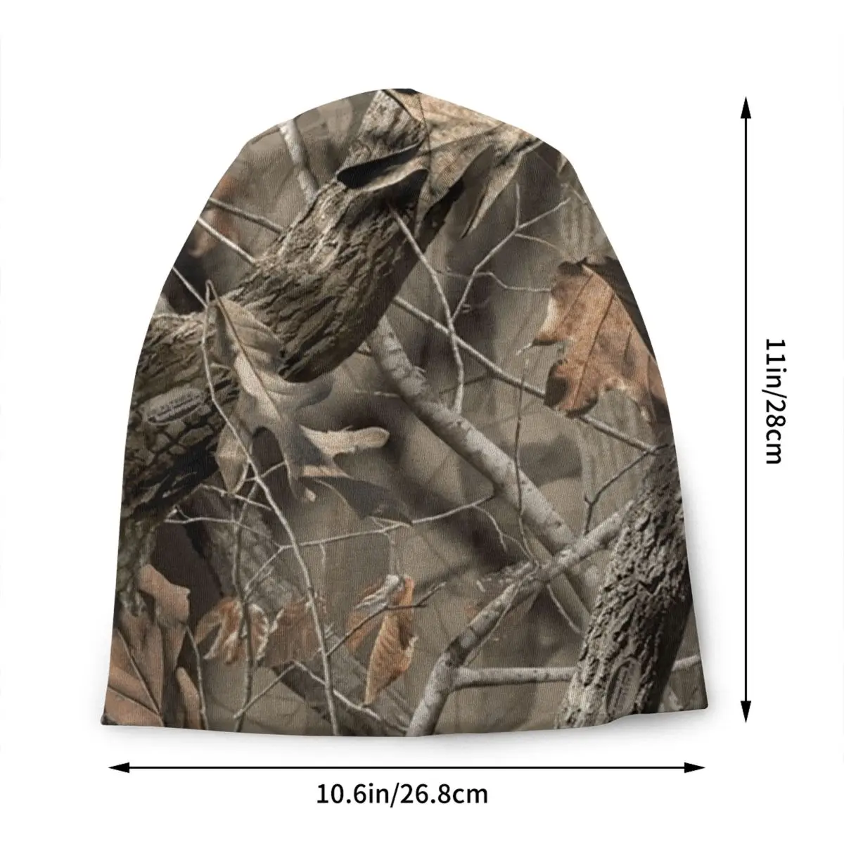Real Tree Camouflage Bonnet Hats Fashion Knitted Hat For Men Women Warm Winter Gothic Hip Hop Skullies Beanies Caps