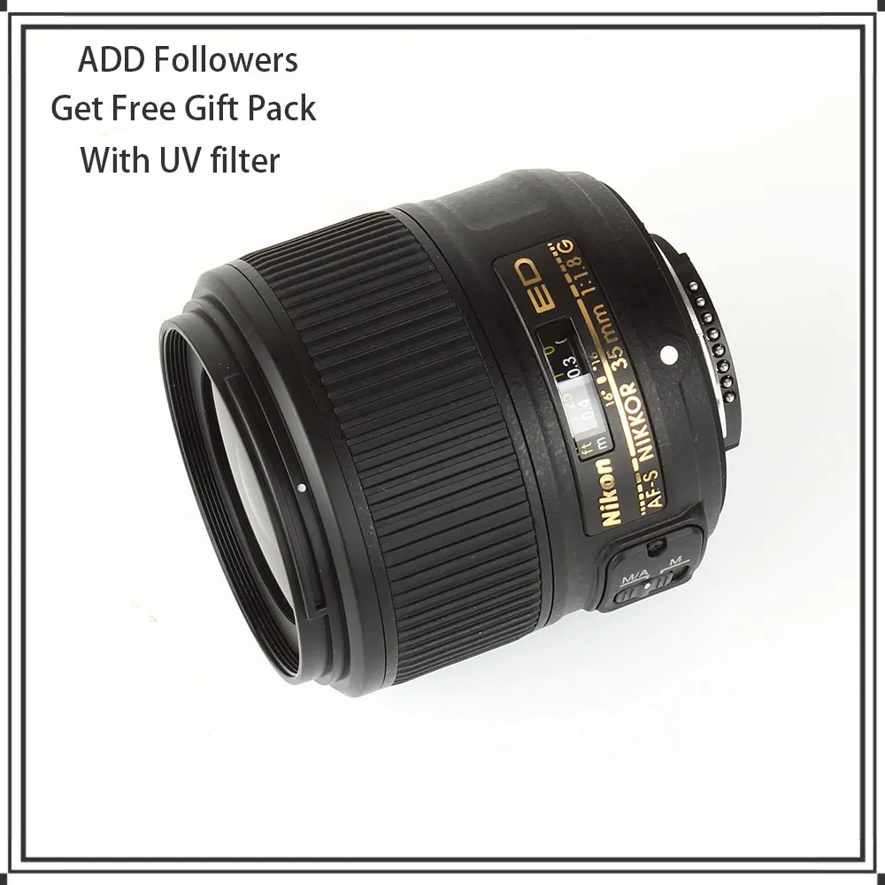 Nikon AF-S NIKKOR 35mm F/1.8 G ED FX Lens