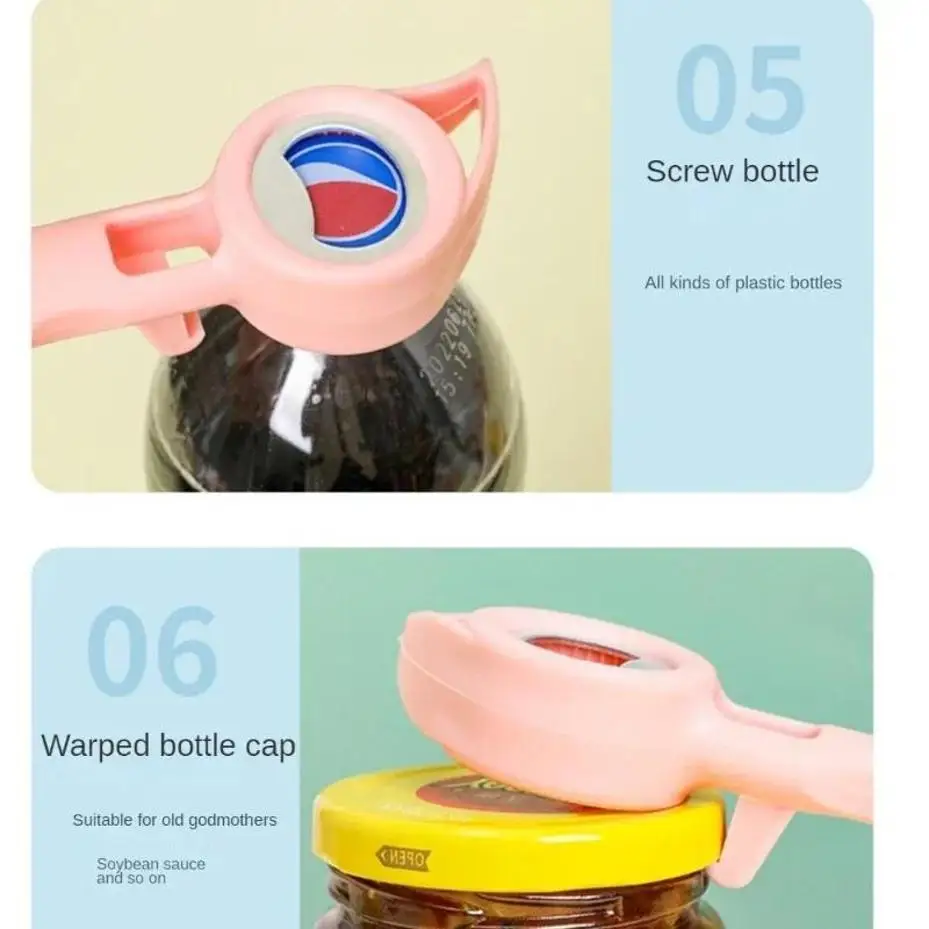 New 7-in-1 Multifunctional Bottle Opener Vegetable And Fruit Peeler Tin Can Bottle Opener Beverage Beer Bottle Opener 2023