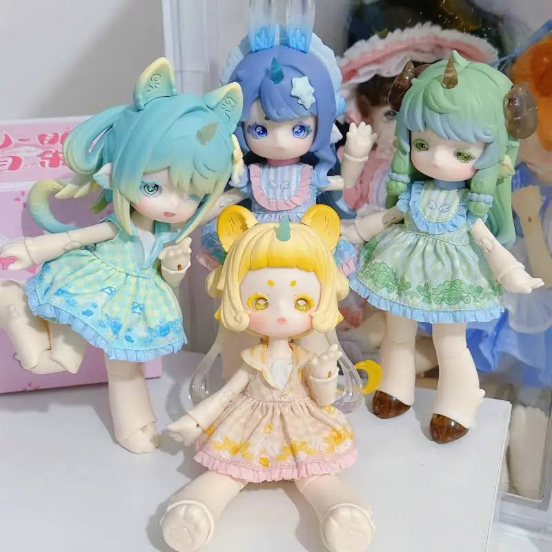 

Penny's Box Antu Cute Beast Magic Series Blind Box 1/6 Bjd Anime Movable Figure Ball Jointed Doll Beast Body Box Beautiful Gift