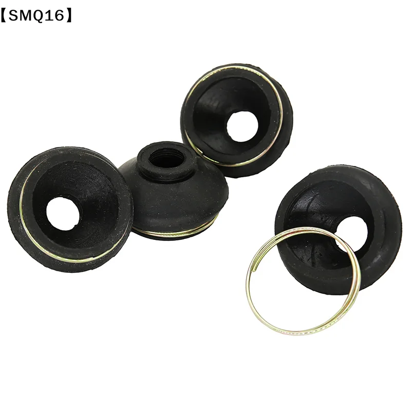 4 Pcs Suspension Steering Tie Rod Ends Ball Joint Universal Dust Protection Rubber Cover For ATV Go Kart Quad Bike Parts【SMQ】