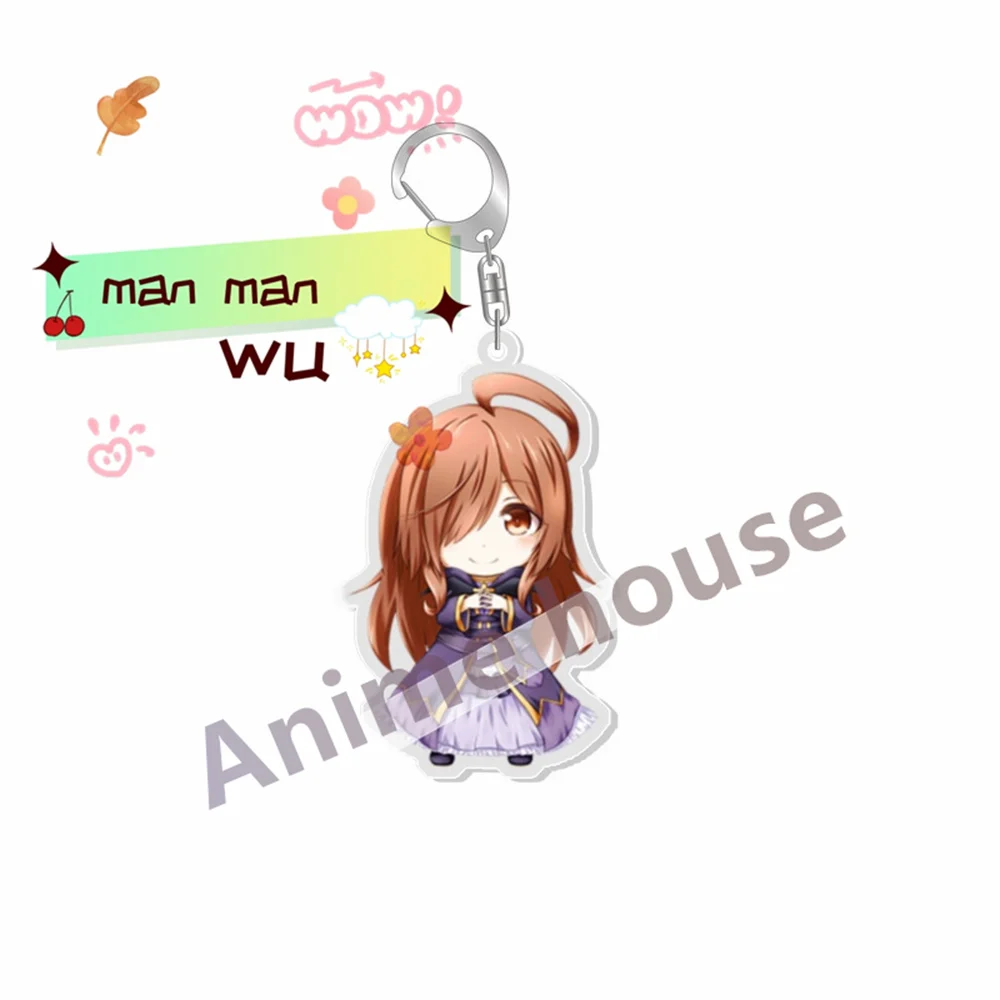 Anime Satou Kazuma meihao de shi jie  KeyChains 6cm  Aqua Megumin Lightweight Aesthetic Fashion Jewelry Popular Accessories Gift