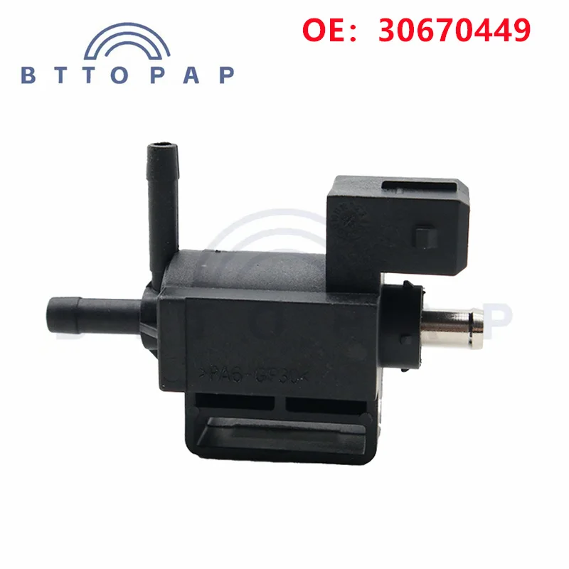 30670449 Turbocharger Boost Pressure Solenoid Valve For Volvo S60 S40 V50 C30 C70 V60 Ford Focus Mondeo Kuga 728197160 9465528