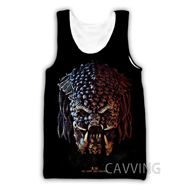 CAVVING 3D Printed  The Predator  Tank Tops Harajuku Vest Summer Undershirt Shirts Streetwear for Men/women   V01