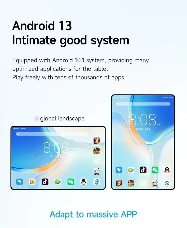 2024 NEW Original IPad Air Pro Tablet 11inch HD 4K Android 13 16GB+1T 20000mAh 5G Dual SIM Phone call Bluetooth WiFi GPS Tablet