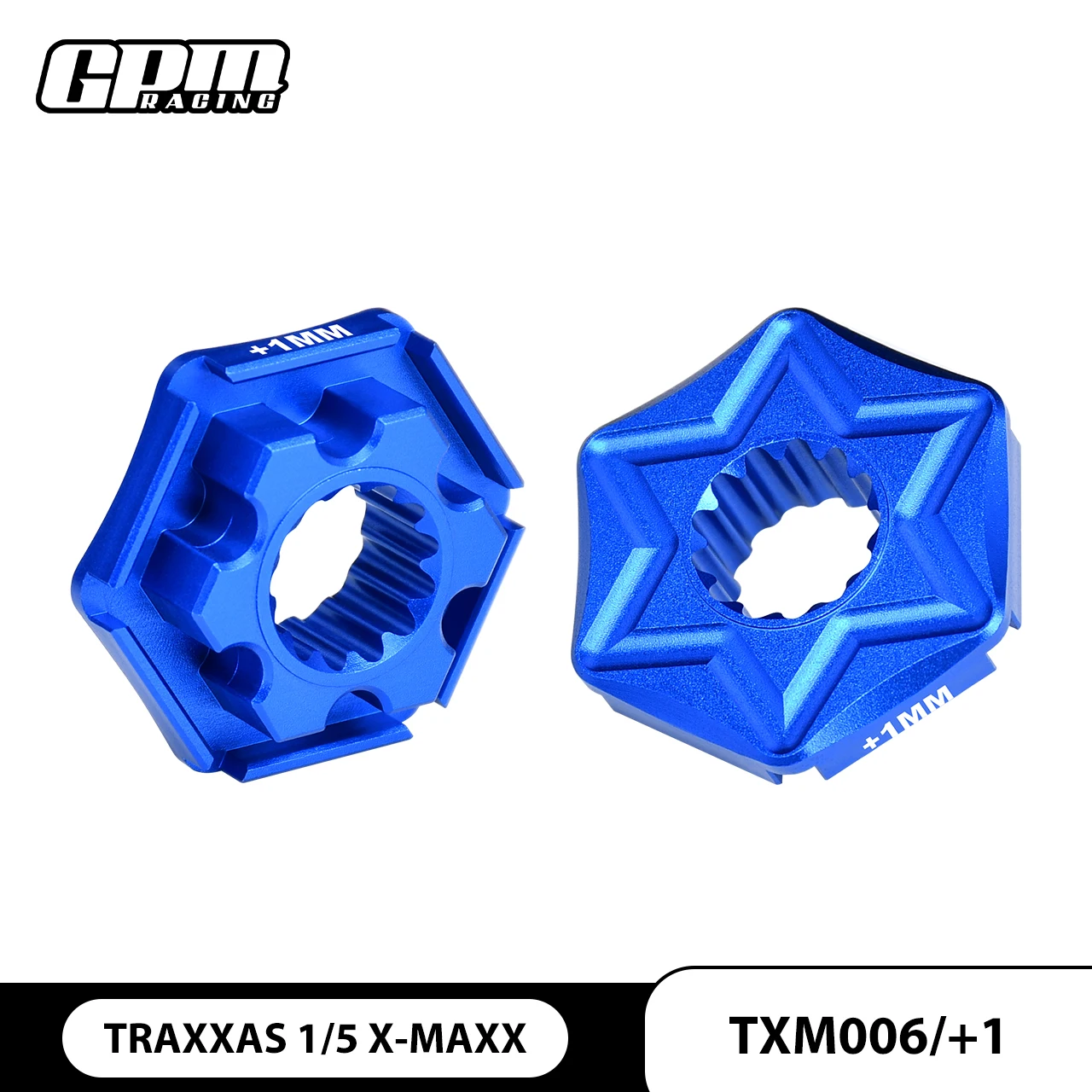 

Алюминиевый шестигранный коготь колеса GPM (+1 мм) для TRAXXAS 1/5 X-MAXX