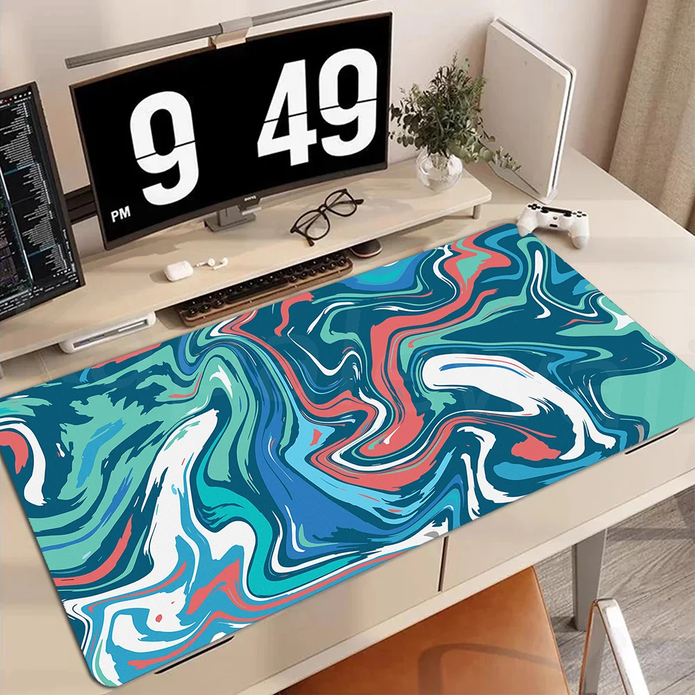 

Large Mouse Pad Strata Liquid Speed Teclado e Mouse Gamer Mat Keyboard Pads Rubber Desk Mice Pad 800x300x2mm Table Carpet