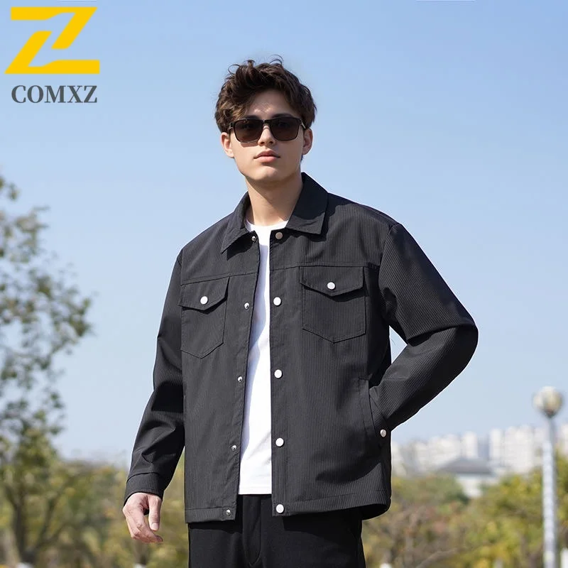 

COMXZ дышащая университетская куртка, минималистичная красивая спортивная ветровка для работы в тренажерном зале, куртка высокого качества, велосипедное пальто, мужская одежда