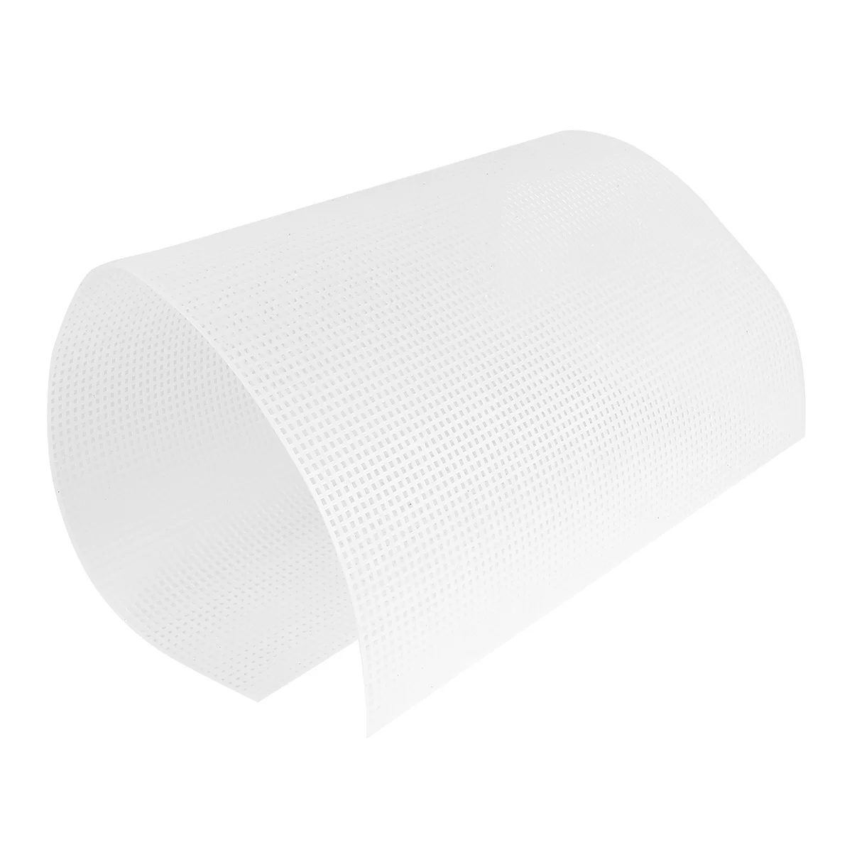 Hojas de lona de plástico, malla blanca duradera para bricolaje, punto de cruz, bordado, hilo, artesanía, posavasos, accesorios de costura, 3 uds.