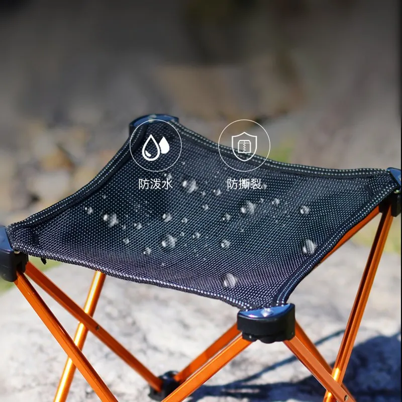 Vilead Ultralight Stools Aluminum Alloy Fishing Chair Foldable Portable Durable Camping Gears Hiking Outdor Picnic Tools Travel