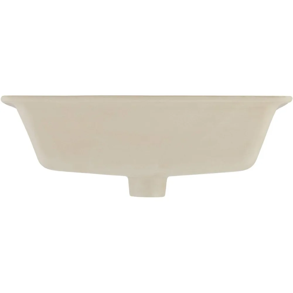 الأجهزة 447963 Sawgrass 21 حوض الحمام السفلي الصيني الزجاجي - أبيض