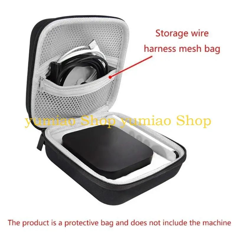 587B Reliable Storage Bag for TV 7 Media Player Anti-Shock Soft Padding Mesh Pocket