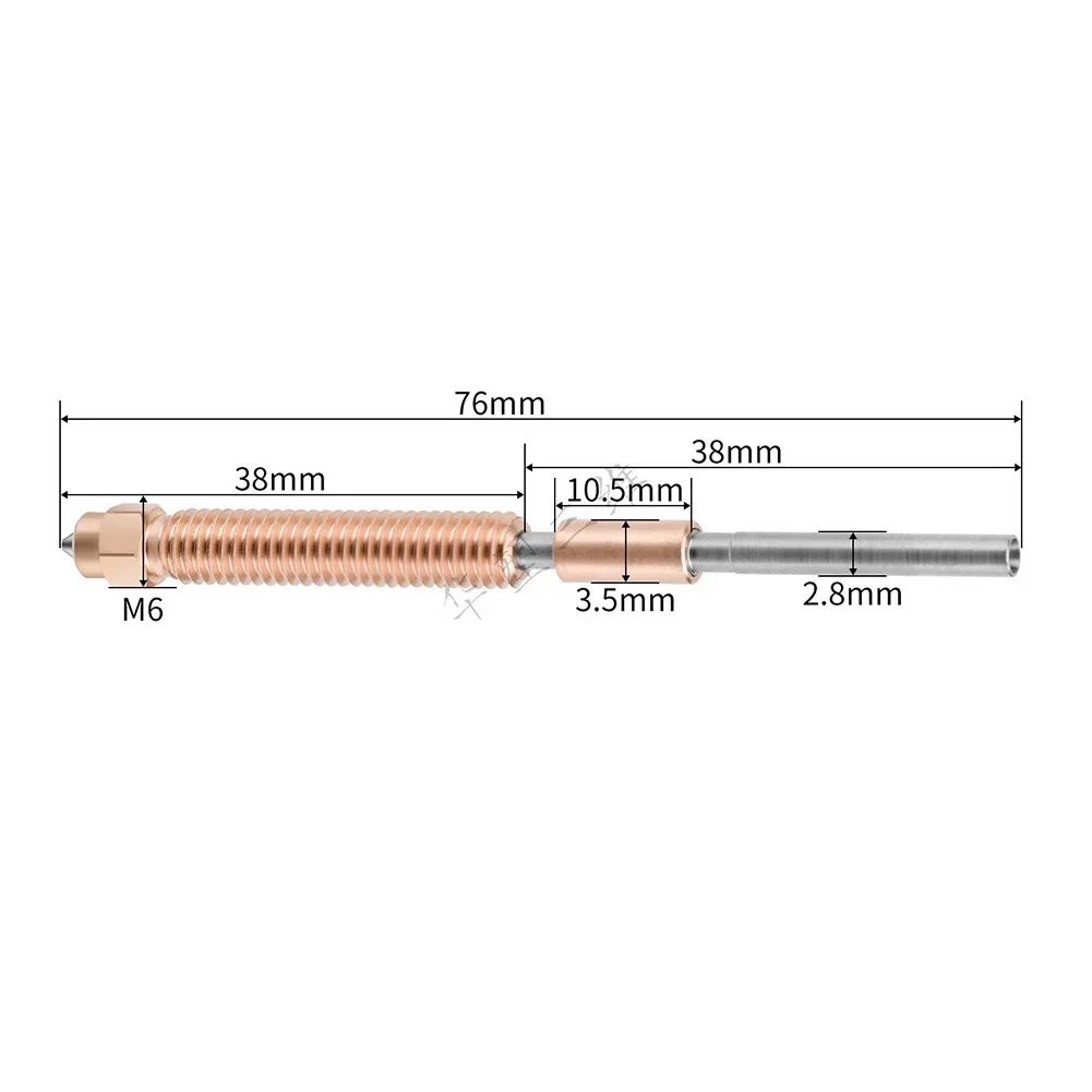 1/2/3 stücke Für Creality K2 Plus Düse Quick-Swap Düse Kit Gehärtete Stahl Düse 0,2/0,4/0,6/0,8mm für Creality K2 Plus