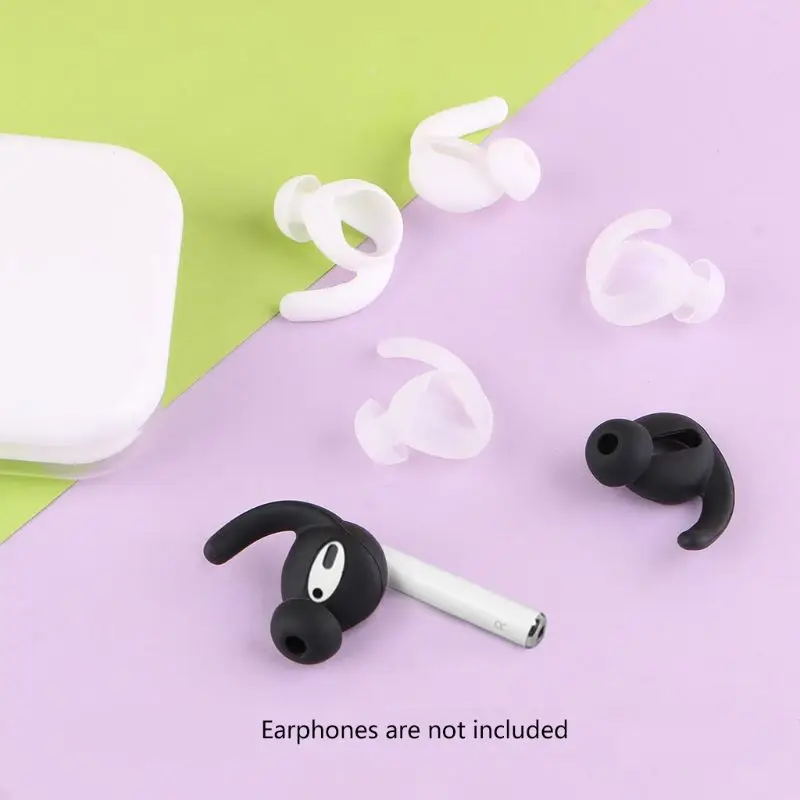 Fones de ouvido Eartip Ear Wings Caps Esportes Gancho para telefone Apple Transporte direto