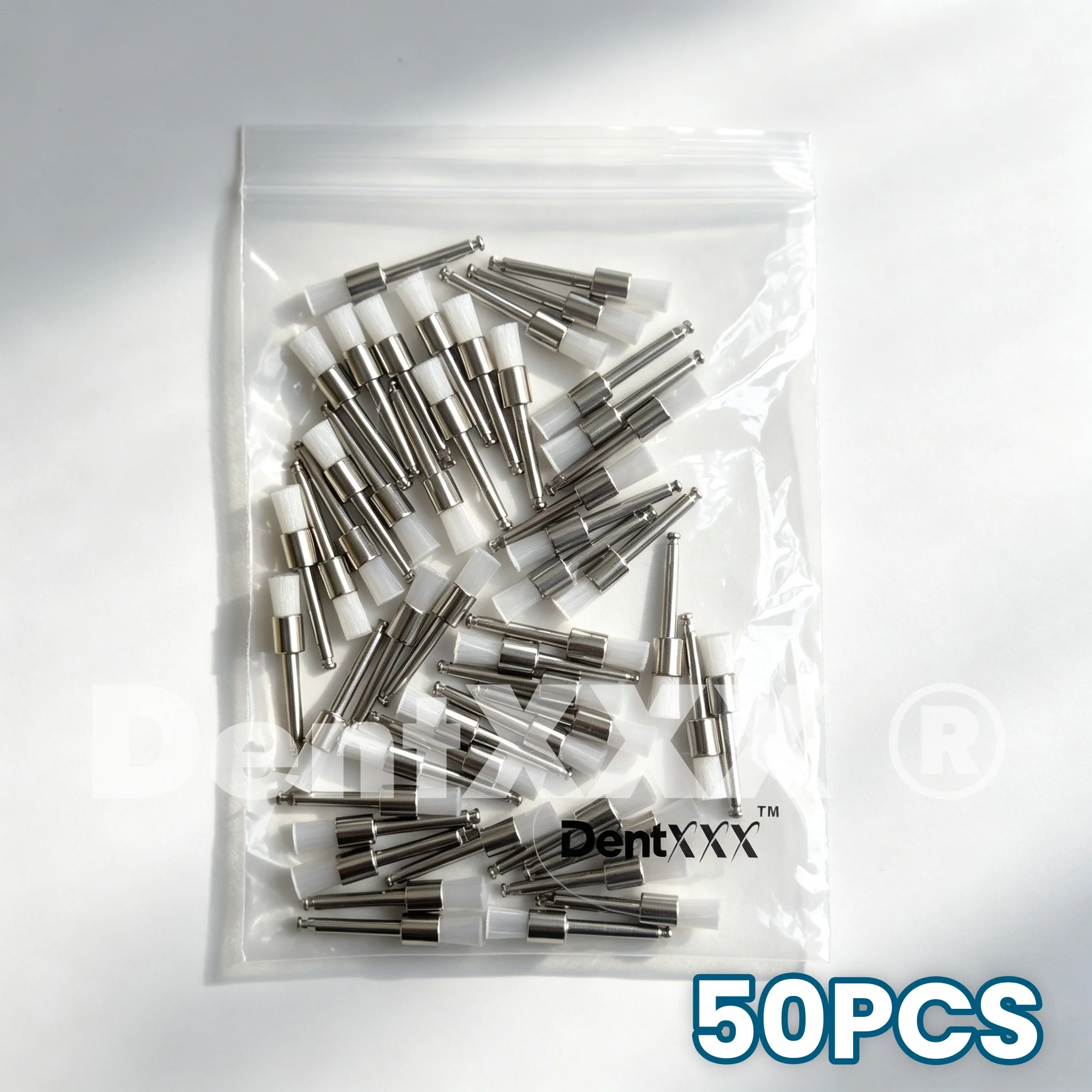 50/100/300 Stück weiche und dichte Nylon-Polierbürsten, 2,35 mm, bunte Reinigungs- und Polierwerkzeuge, RA-Schaftdurchmesser – Detail 4