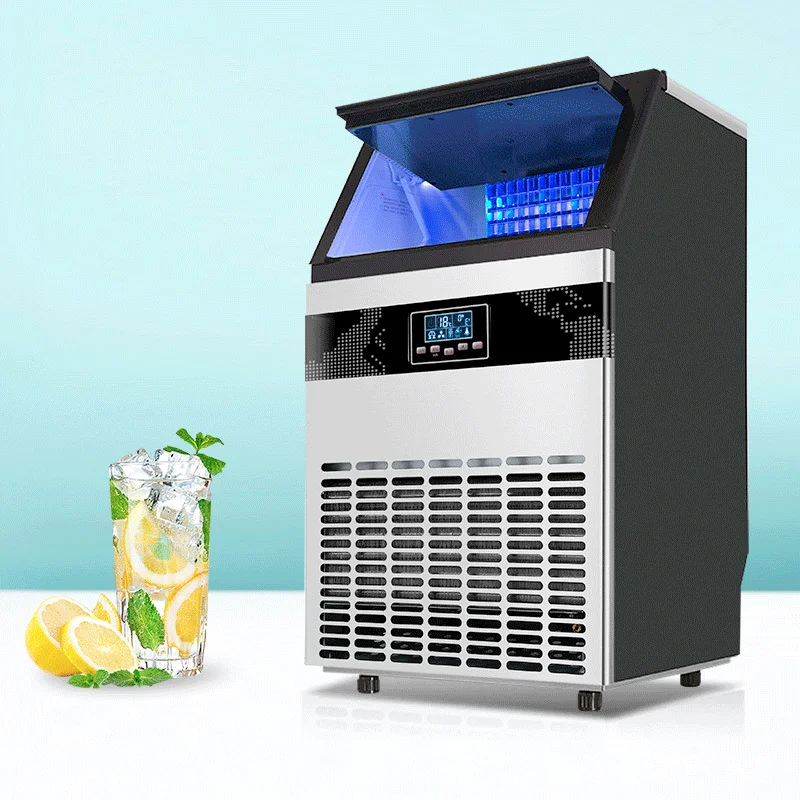 

Automatic Commercial Ice Maker Machine 60kg/24H Ice Making Machine Ice Cube Making Machine