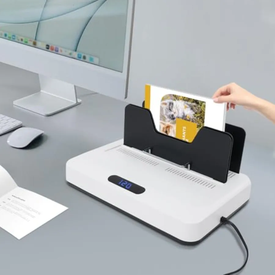 

Термоклеевая машина для переплета без предварительного нагрева, толщина переплета 0.04"-2.36", 700 Вт, электрический термопереплетчик для форматов A4/A5/Letter